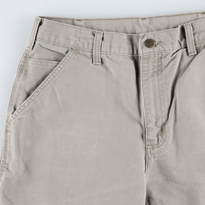Carhartt Original Dungaree Fit Duck Painter Pants, Men's, W31 equivalent cotton gray type Vintage Second Hand