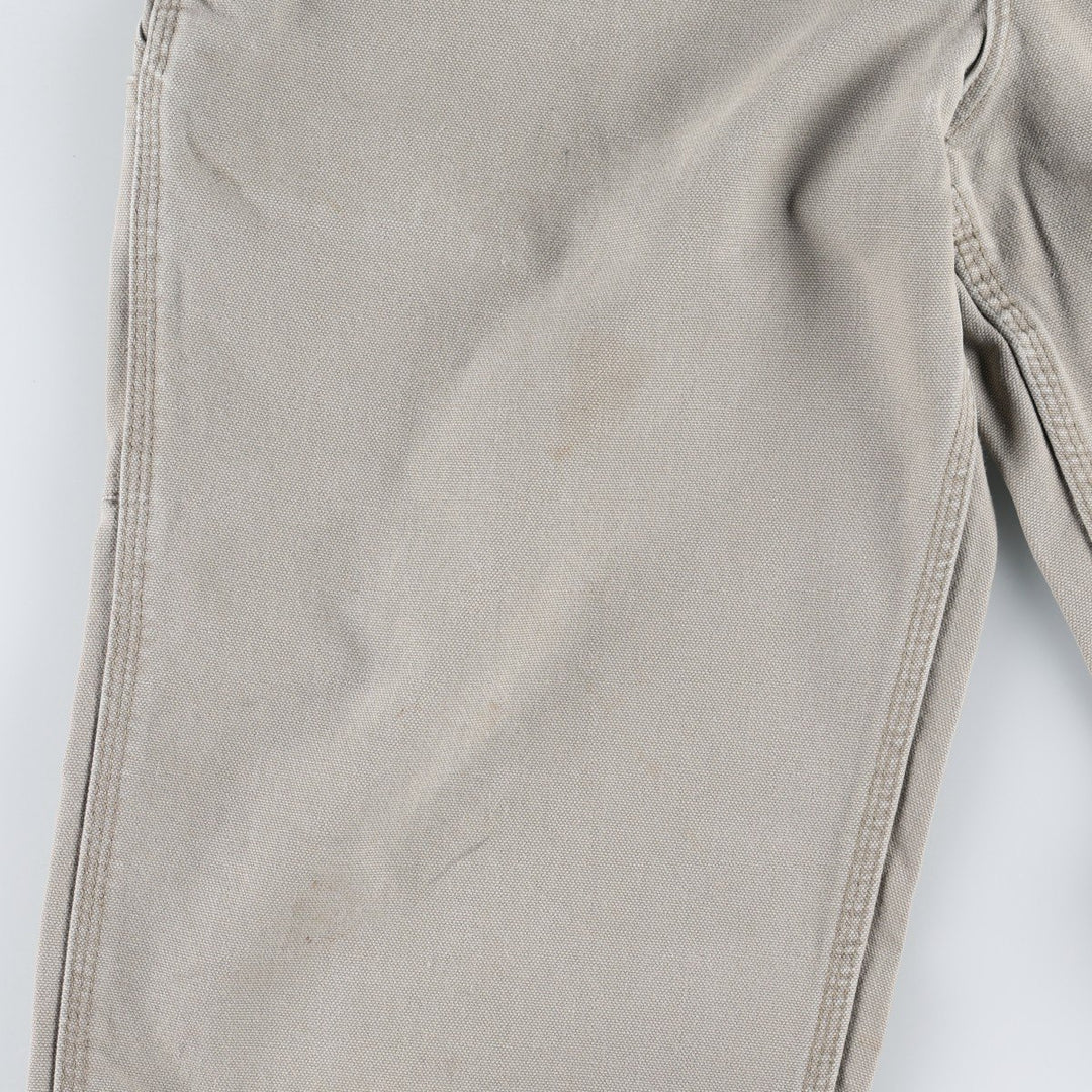 Carhartt Original Dungaree Fit Duck Painter Pants, Men's, W31 equivalent cotton gray type Vintage Second Hand