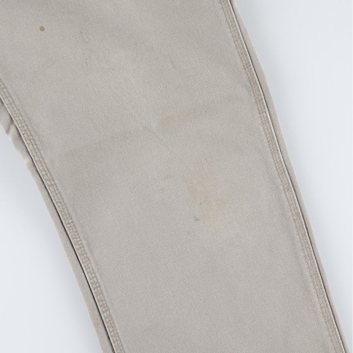 Carhartt Original Dungaree Fit Duck Painter Pants, Men's, W31 equivalent cotton gray type Vintage Second Hand