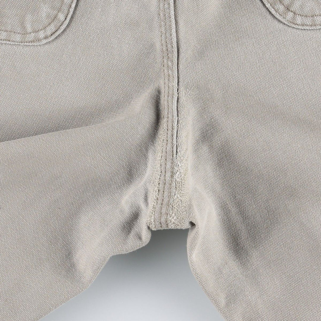 Carhartt Original Dungaree Fit Duck Painter Pants, Men's, W31 equivalent cotton gray type Vintage Second Hand