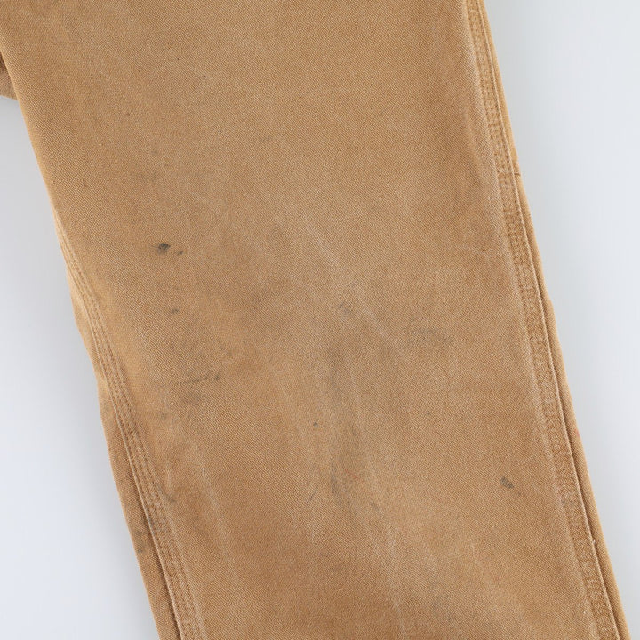 Carhartt Original Dungaree Fit Duck Painter Pants, Men's, W36 equivalent cotton brown type Vintage Second Hand