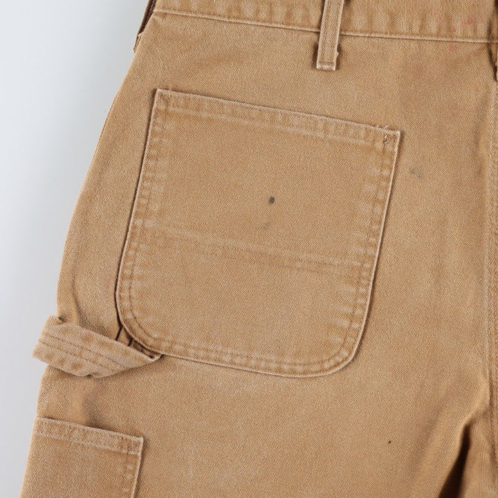 Carhartt Original Dungaree Fit Duck Painter Pants, Men's, W36 equivalent cotton brown type Vintage Second Hand