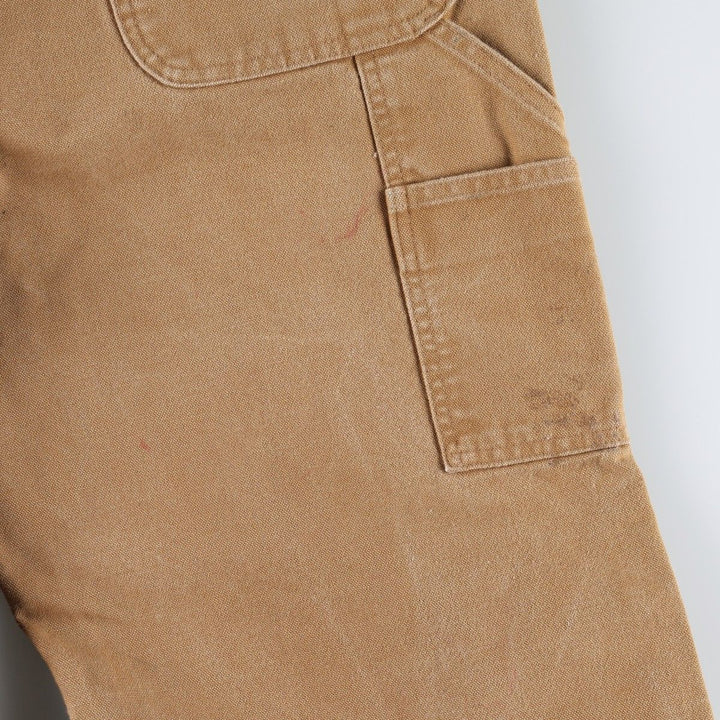 Carhartt Original Dungaree Fit Duck Painter Pants, Men's, W36 equivalent cotton brown type Vintage Second Hand