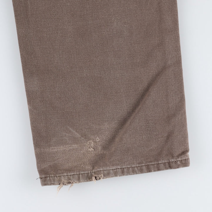 Carhartt Duck Painter Pants, Men's, W34 equivalent cotton chocolate Vintage Second Hand