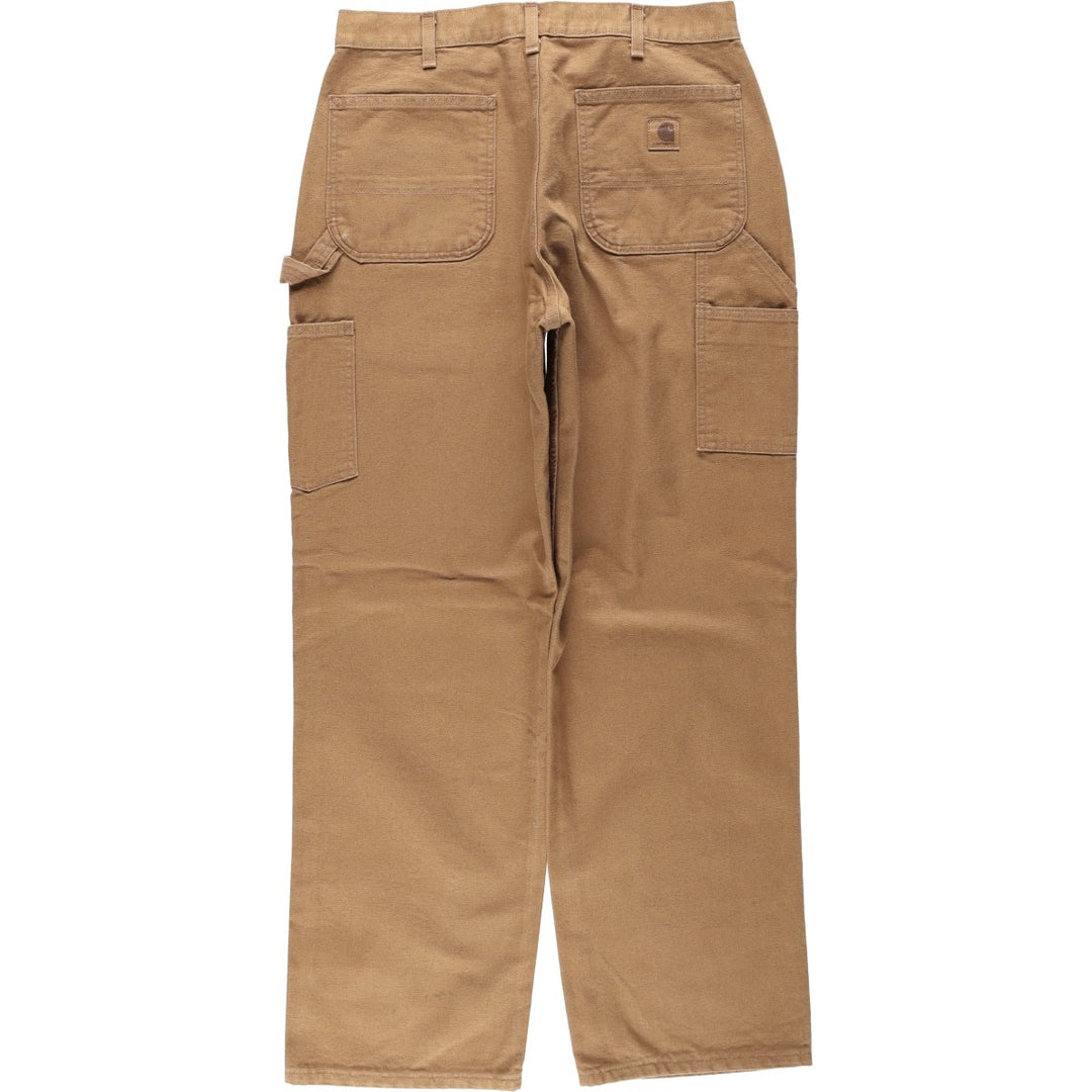 Carhartt Loose Original Fit Duck Painter Pants, Men's, W34 equivalent cotton brown type Vintage Second Hand