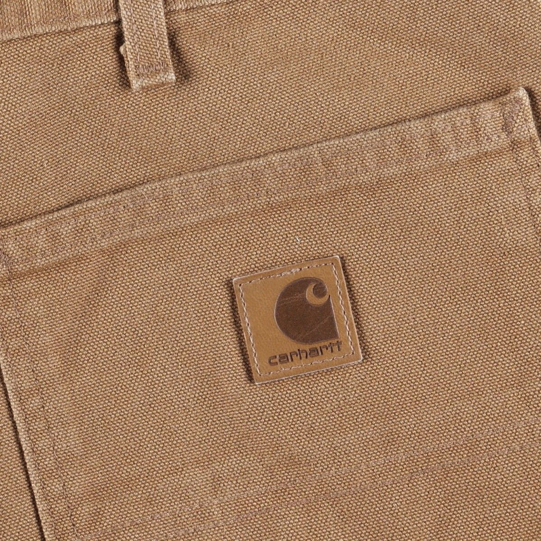 Carhartt Loose Original Fit Duck Painter Pants, Men's, W34 equivalent cotton brown type Vintage Second Hand