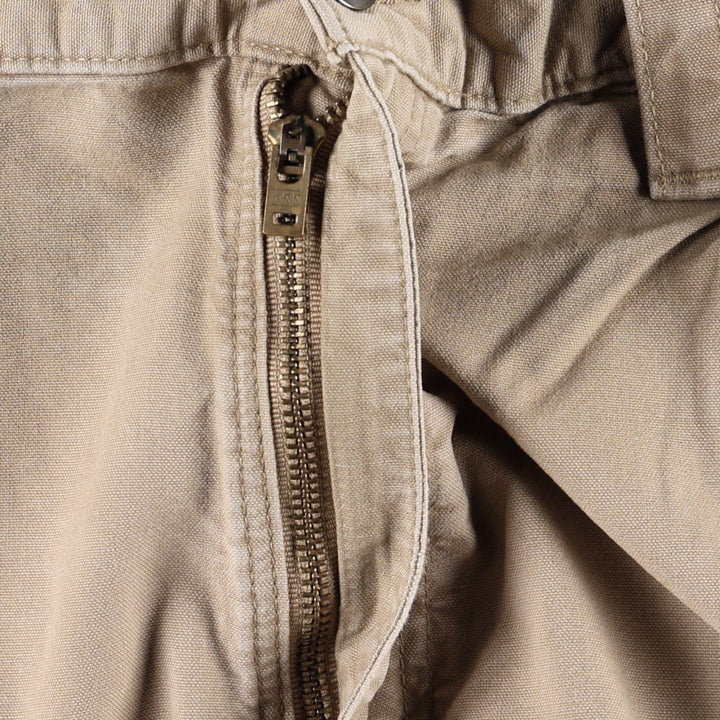 Carhartt Loose Original Fit Duck Painter Pants, Men's, W33 equivalent cotton Beige type Vintage Second Hand