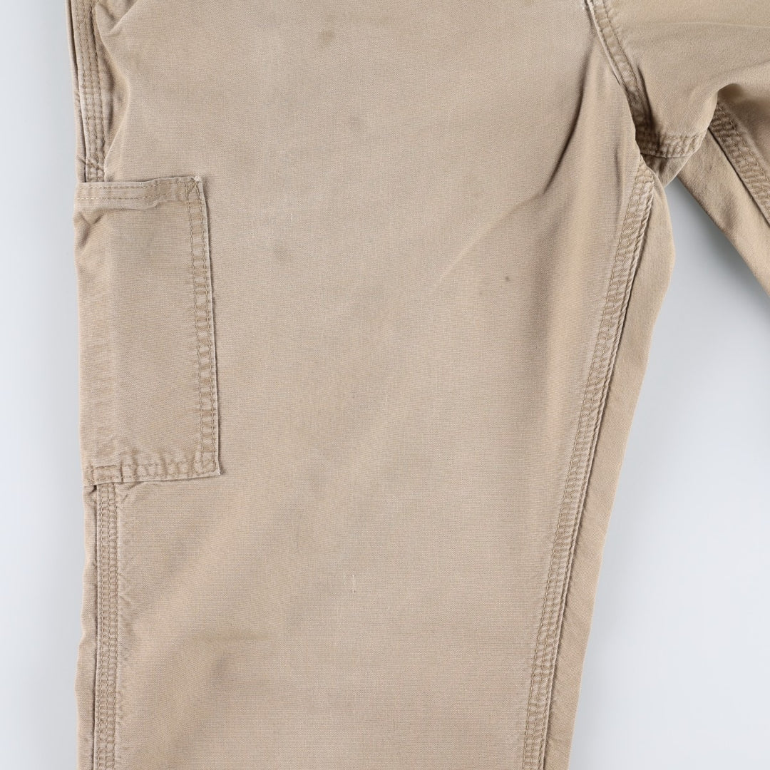 Carhartt Loose Original Fit Duck Painter Pants, Men's, W33 equivalent cotton Beige type Vintage Second Hand
