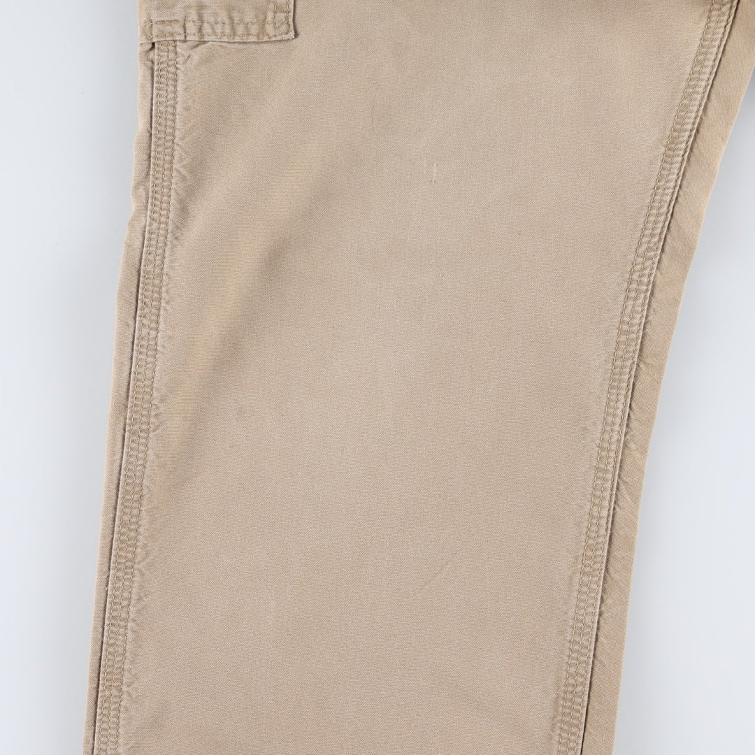 Carhartt Loose Original Fit Duck Painter Pants, Men's, W33 equivalent cotton Beige type Vintage Second Hand