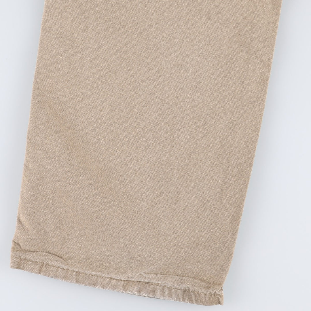 Carhartt Loose Original Fit Duck Painter Pants, Men's, W33 equivalent cotton Beige type Vintage Second Hand