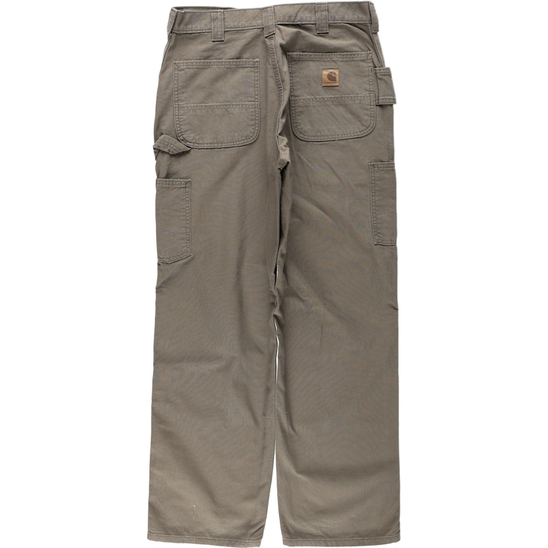 Carhartt Loose Fit Duck Painter Pants, Men's W32 (approx.) cotton brown type Vintage Second Hand