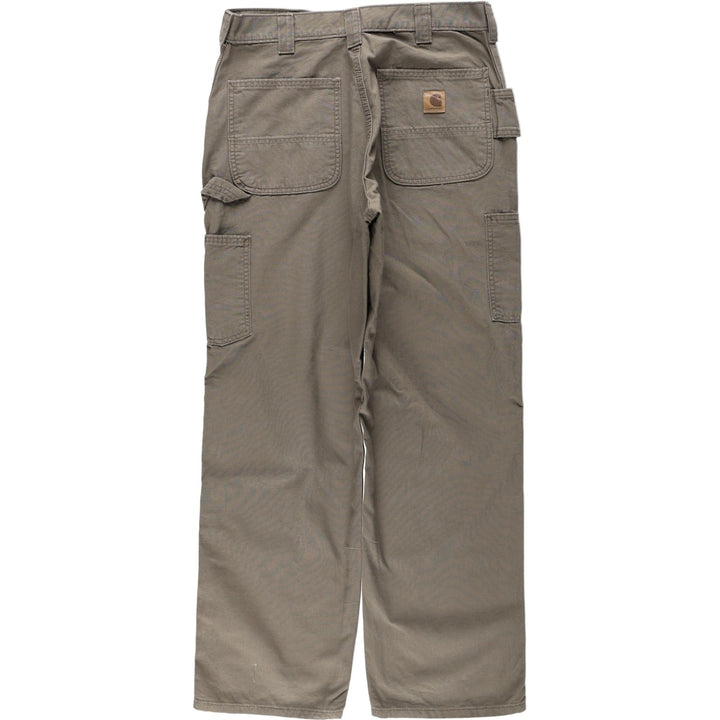 Carhartt Loose Fit Duck Painter Pants, Men's W32 (approx.) cotton brown type Vintage Second Hand