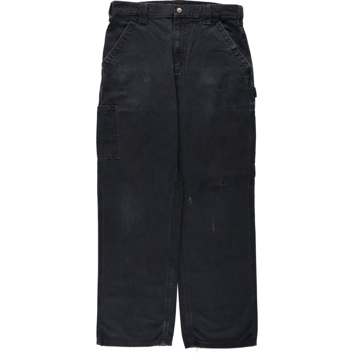 Carhartt Loose Original Fit Duck Painter Pants, Men's, W34 equivalent cotton black type Vintage Second Hand