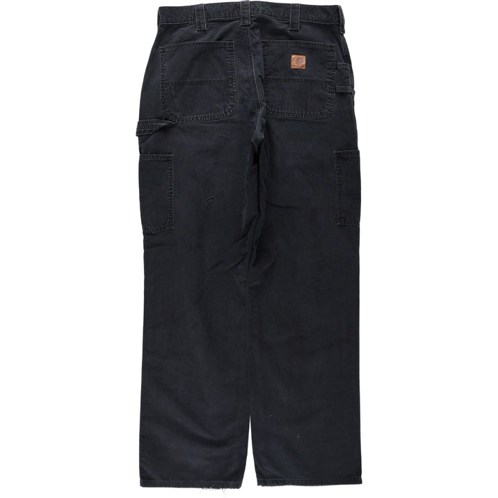 Carhartt Loose Original Fit Duck Painter Pants, Men's, W34 equivalent cotton black type Vintage Second Hand