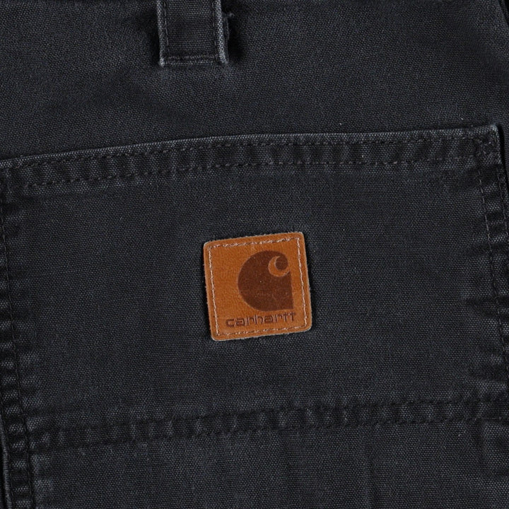Carhartt Loose Original Fit Duck Painter Pants, Men's, W34 equivalent cotton black type Vintage Second Hand