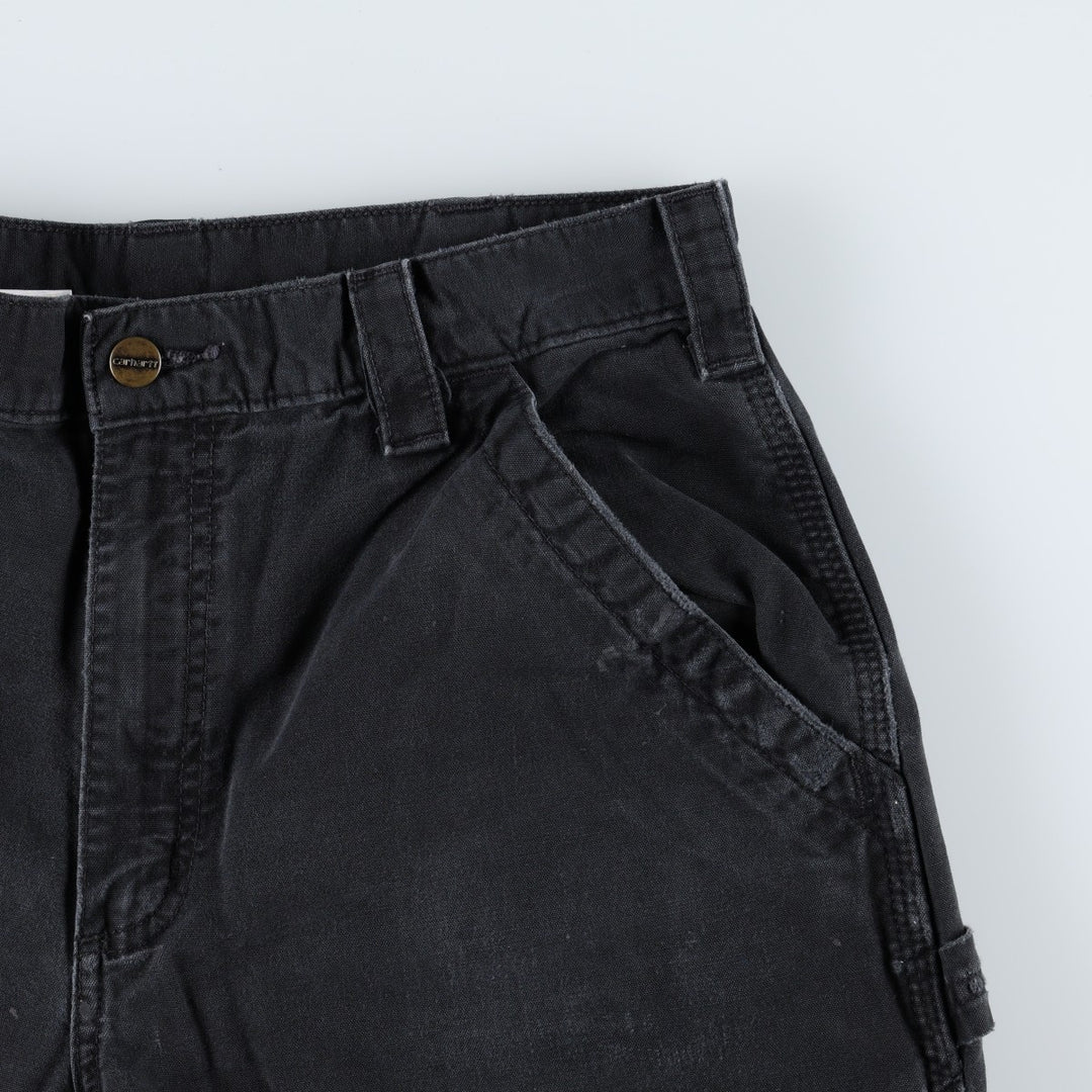 Carhartt Loose Original Fit Duck Painter Pants, Men's, W34 equivalent cotton black type Vintage Second Hand