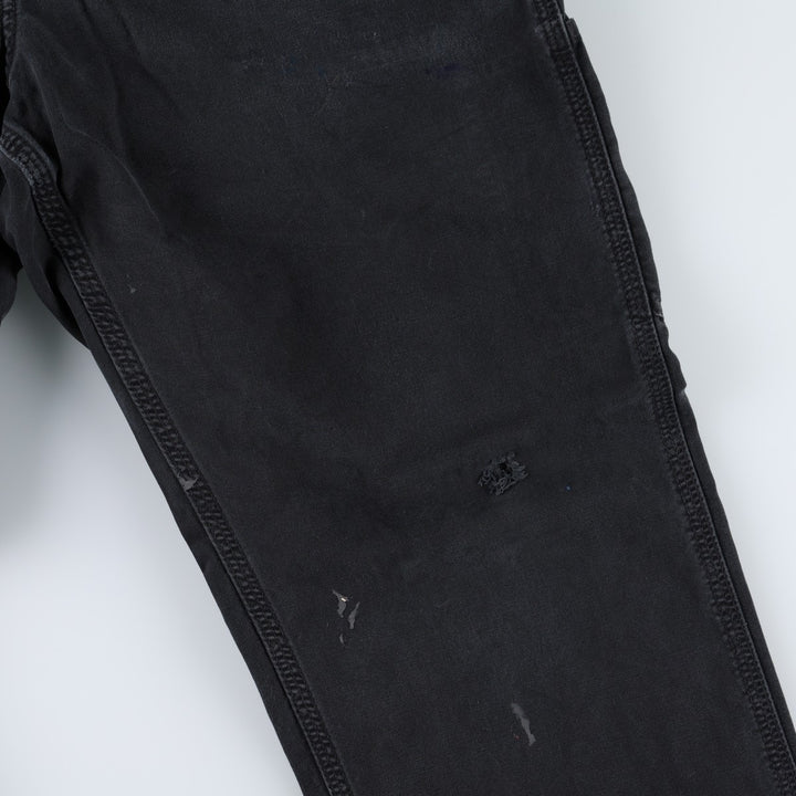 Carhartt Loose Original Fit Duck Painter Pants, Men's, W34 equivalent cotton black type Vintage Second Hand