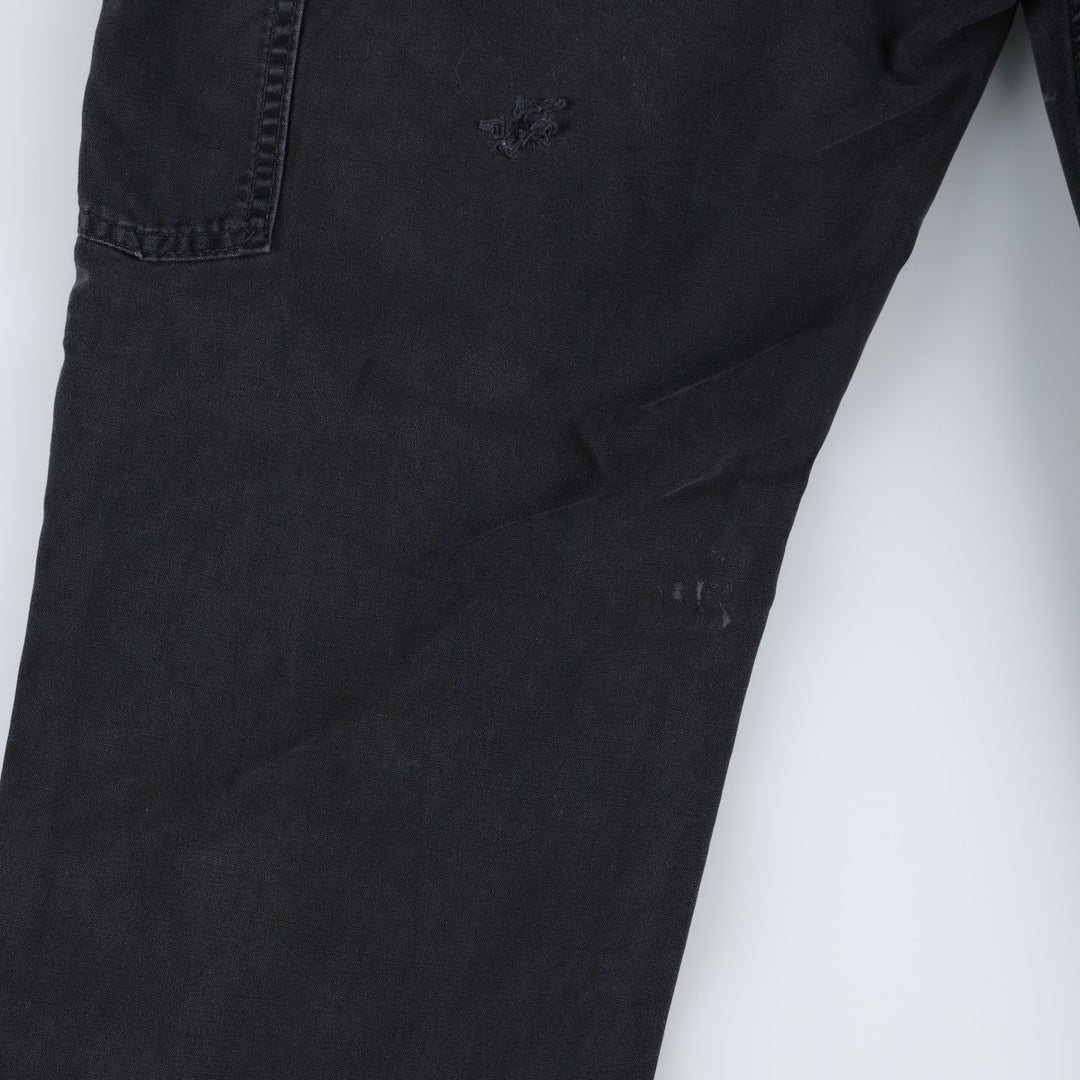 Carhartt Loose Original Fit Duck Painter Pants, Men's, W34 equivalent cotton black type Vintage Second Hand