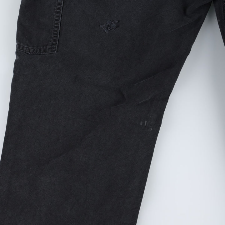 Carhartt Loose Original Fit Duck Painter Pants, Men's, W34 equivalent cotton black type Vintage Second Hand