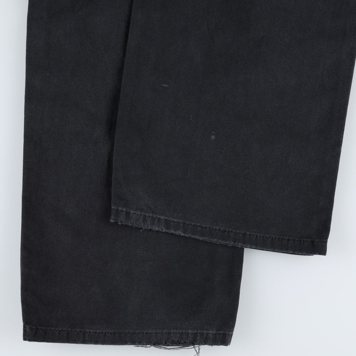 Carhartt Loose Original Fit Duck Painter Pants, Men's, W34 equivalent cotton black type Vintage Second Hand