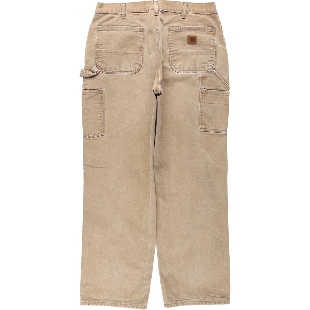 Carhartt Loose Original Fit Duck Painter Pants, Men's, W34 equivalent cotton brown type Vintage Second Hand