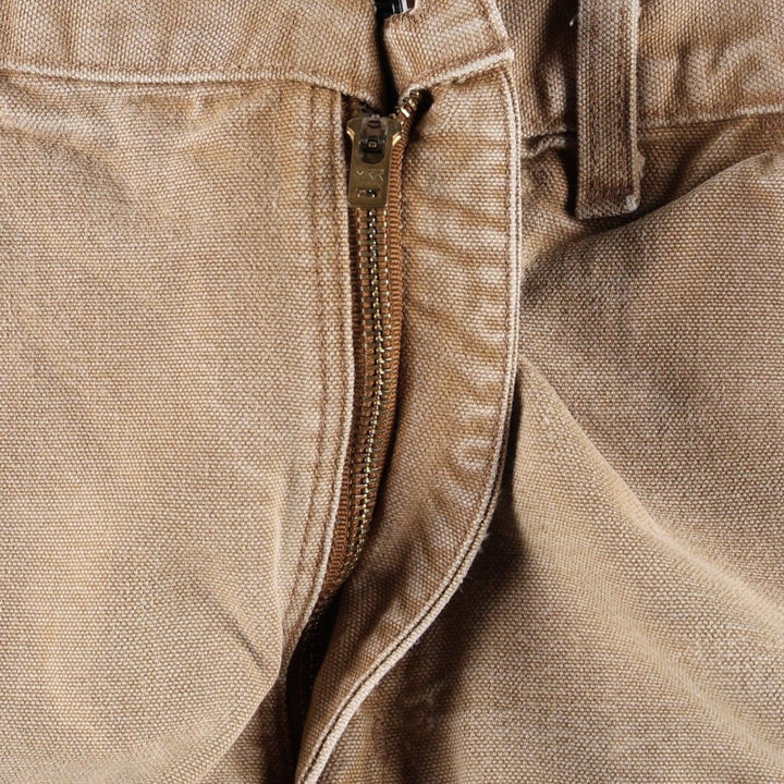 Carhartt Loose Original Fit Duck Painter Pants, Men's, W34 equivalent cotton brown type Vintage Second Hand
