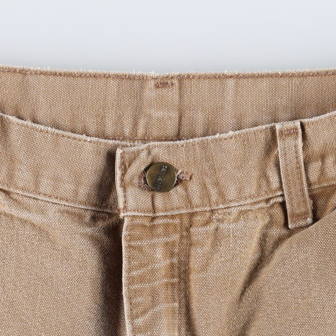 Carhartt Loose Original Fit Duck Painter Pants, Men's, W34 equivalent cotton brown type Vintage Second Hand