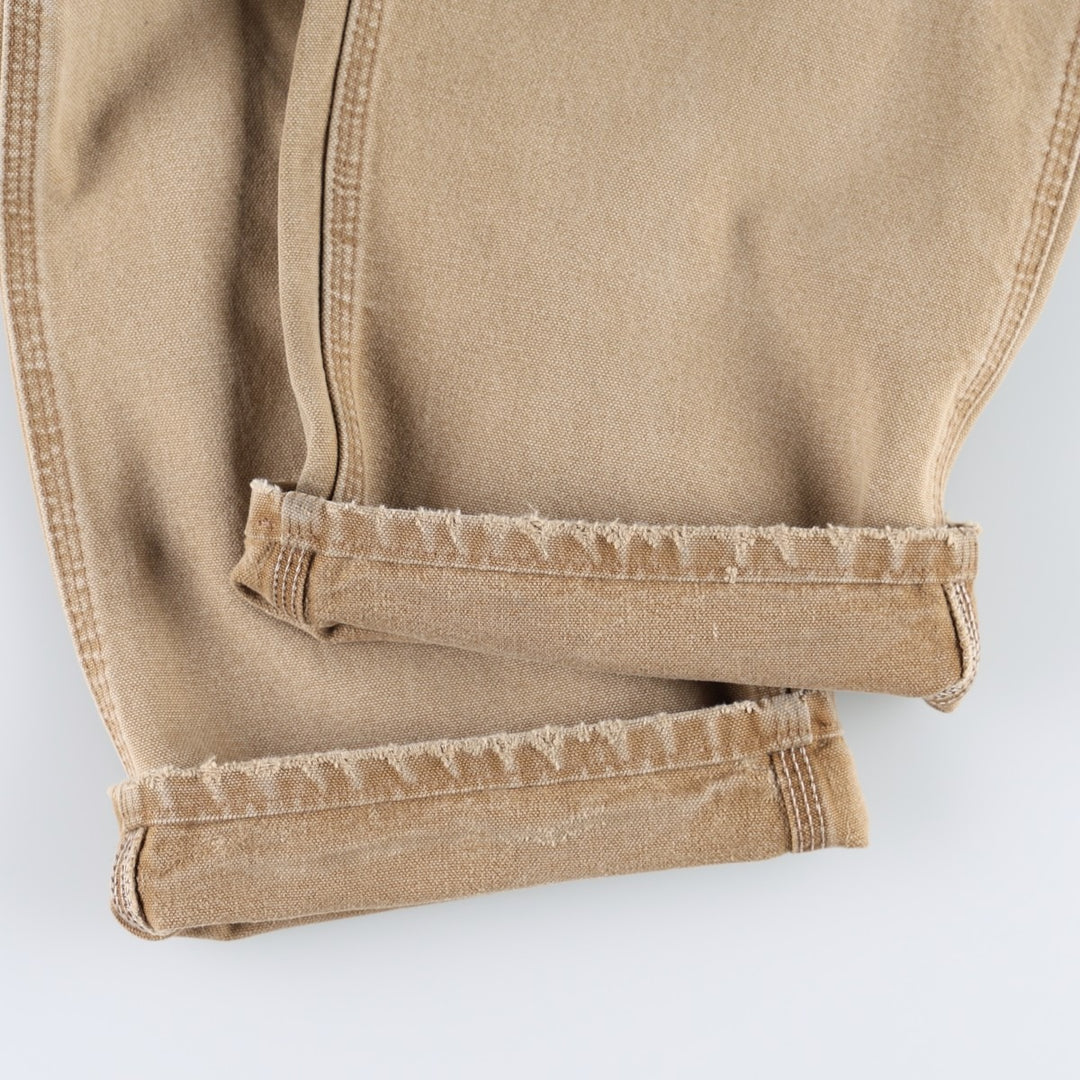 Carhartt Loose Original Fit Duck Painter Pants, Men's, W34 equivalent cotton brown type Vintage Second Hand
