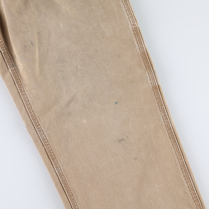 Carhartt Loose Original Fit Duck Painter Pants, Men's, W34 equivalent cotton brown type Vintage Second Hand