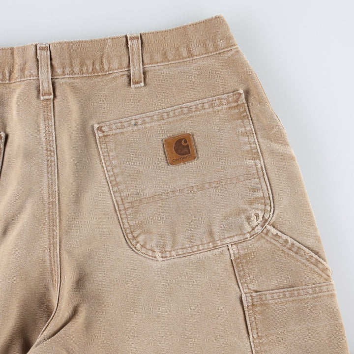 Carhartt Loose Original Fit Duck Painter Pants, Men's, W34 equivalent cotton brown type Vintage Second Hand