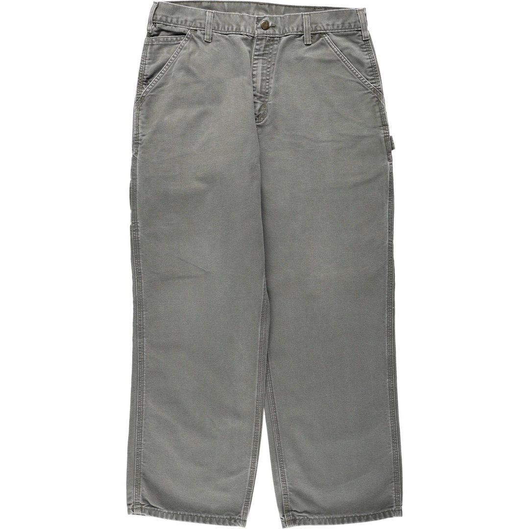 Carhartt Duck Painter Pants, Men's, W33 equivalent unclear Khaki type Vintage Second Hand