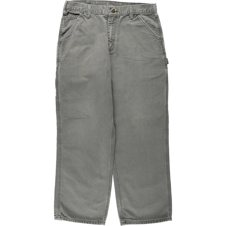 Carhartt Duck Painter Pants, Men's, W33 equivalent unclear Khaki type Vintage Second Hand