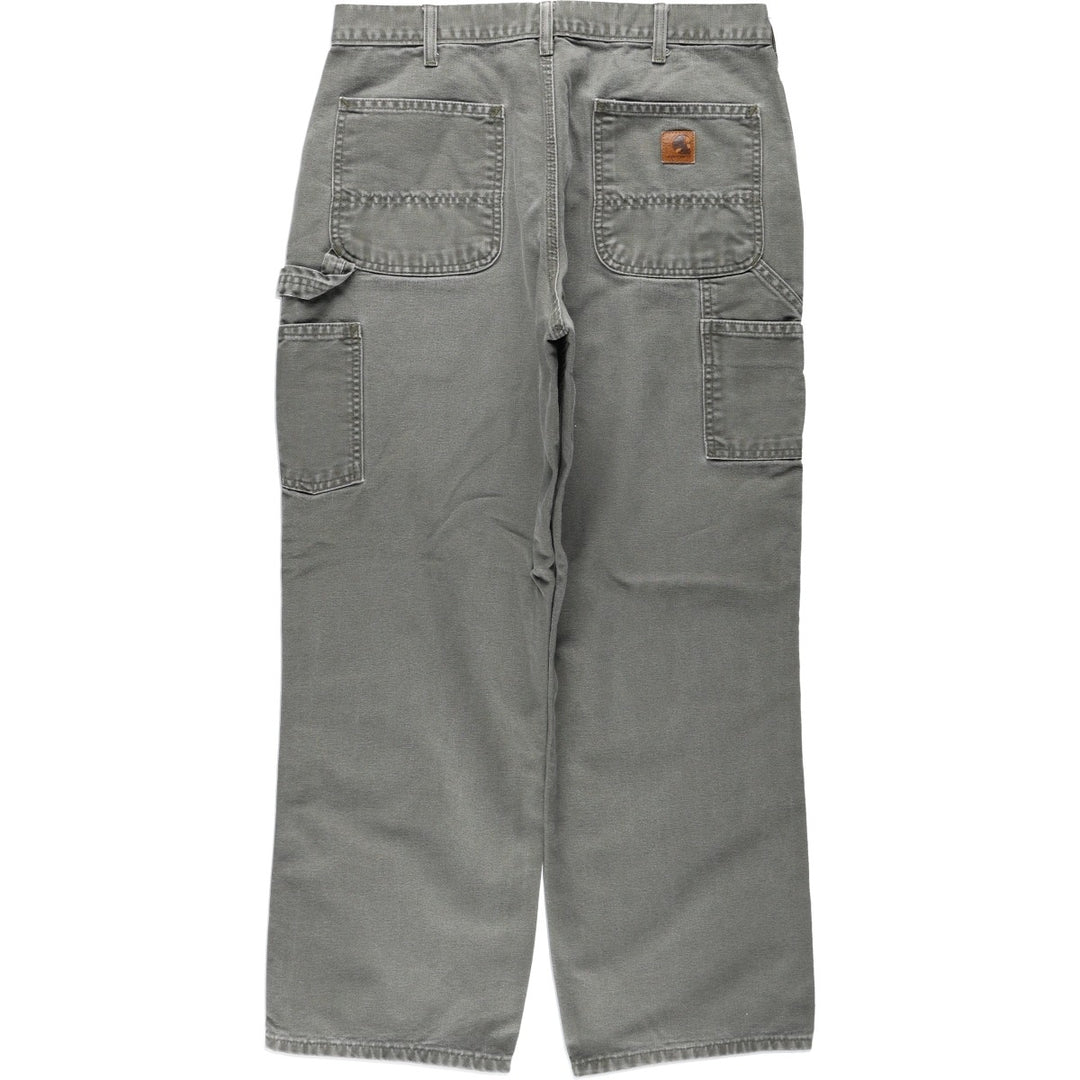 Carhartt Duck Painter Pants, Men's, W33 equivalent unclear Khaki type Vintage Second Hand