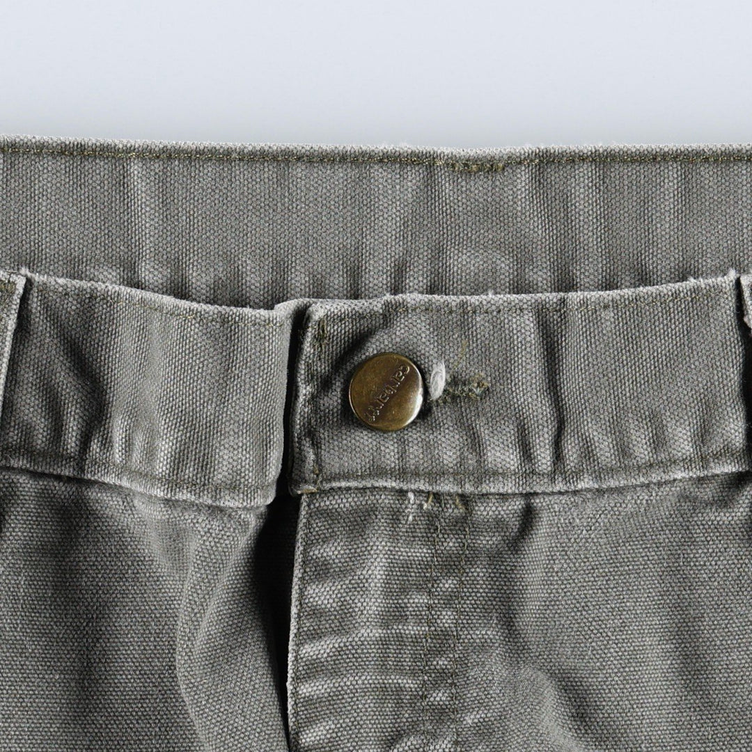 Carhartt Duck Painter Pants, Men's, W33 equivalent unclear Khaki type Vintage Second Hand