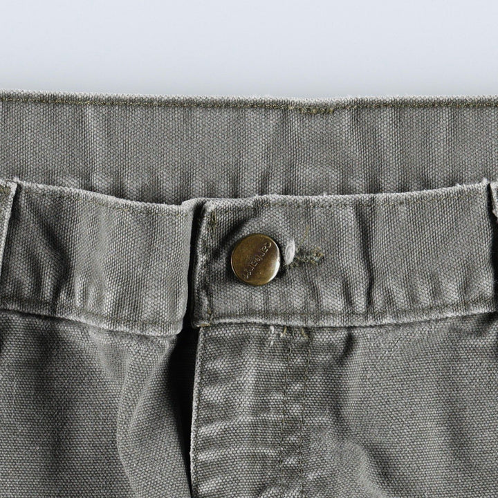 Carhartt Duck Painter Pants, Men's, W33 equivalent unclear Khaki type Vintage Second Hand