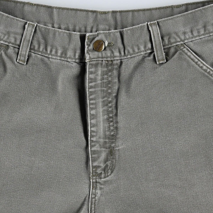 Carhartt Duck Painter Pants, Men's, W33 equivalent unclear Khaki type Vintage Second Hand
