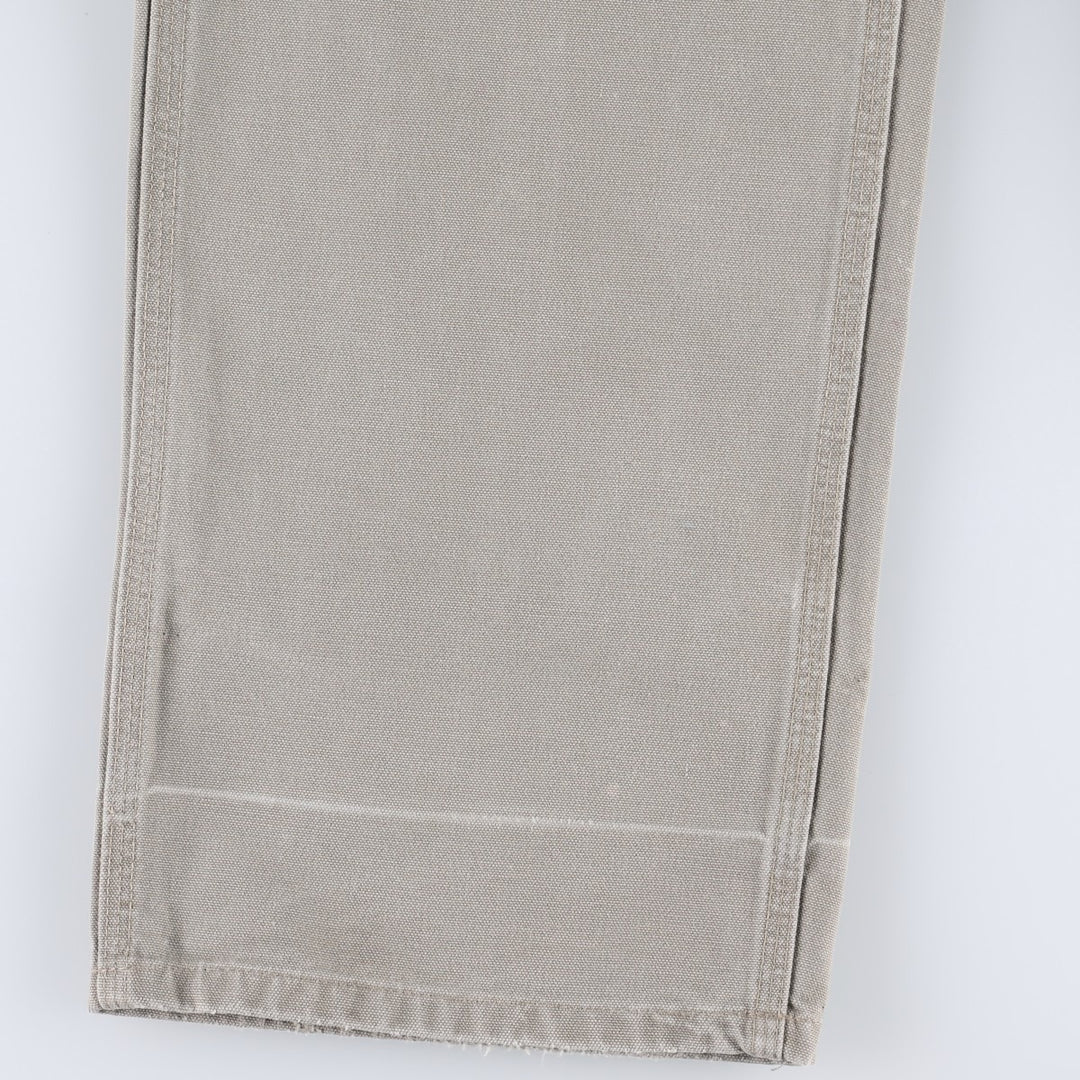 00'S Carhartt Dungaree Fit Duck Painter Pants Men's W32 equivalent cotton Beige type Vintage Second Hand