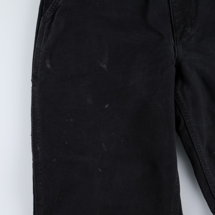 Carhartt Original Dungaree Fit Duck Painter Pants, Men's, W32 equivalent cotton black type Vintage Second Hand