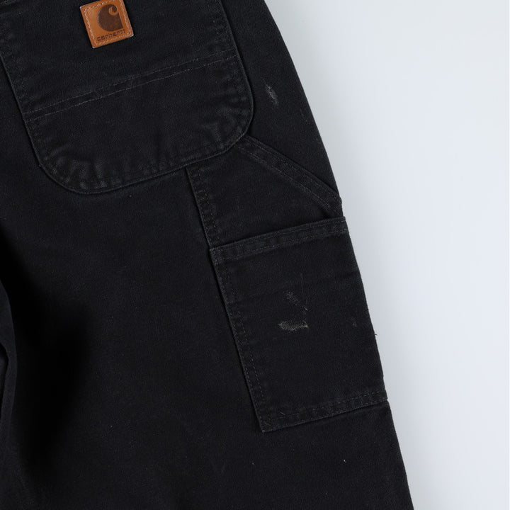 Carhartt Original Dungaree Fit Duck Painter Pants, Men's, W32 equivalent cotton black type Vintage Second Hand