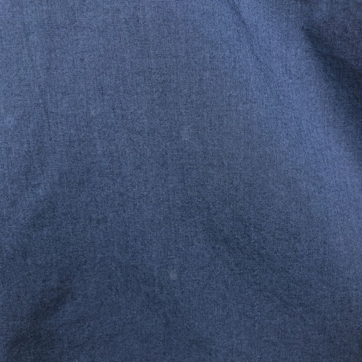Columbia PFG Hidden Button-Down Short Sleeve Fishing Shirt, Men's Medium cotton blue type Vintage Second Hand