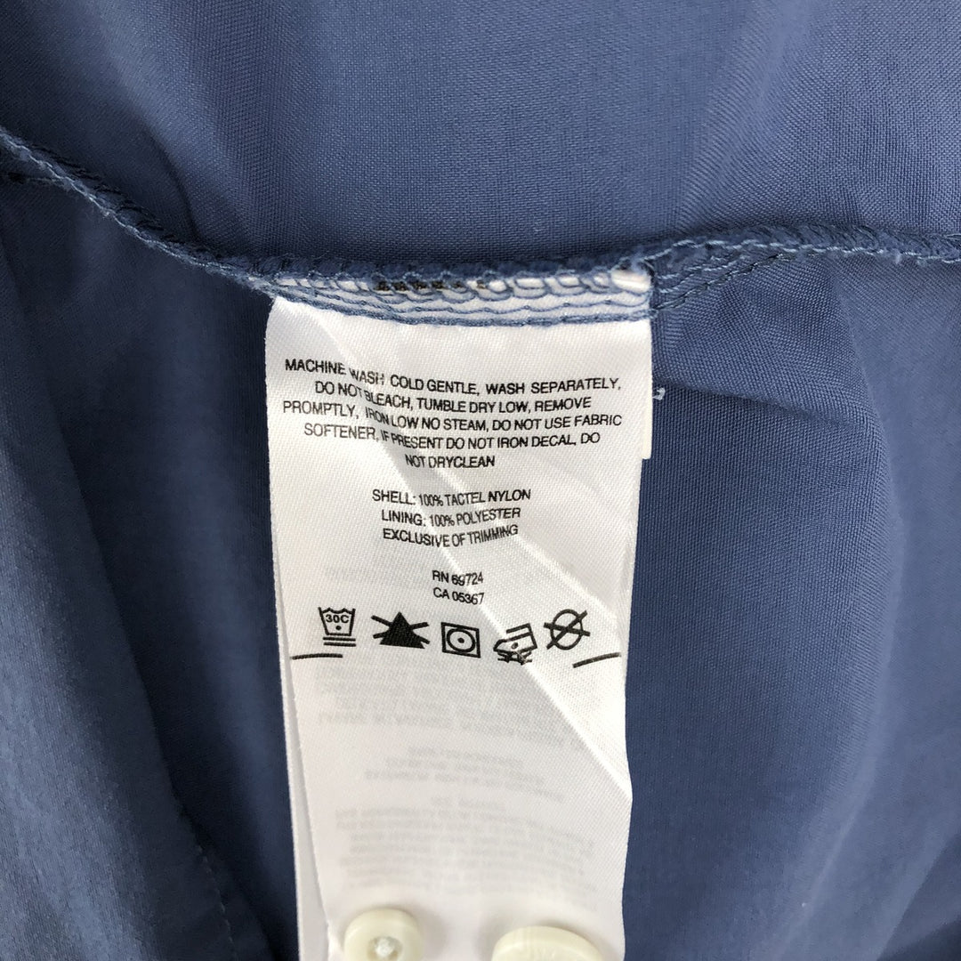 Columbia PFG OMNI-SHADE Omni-Shade Button-down Short Sleeve Fishing Shirt, Men's Size L Nylon blue type Vintage Second Hand