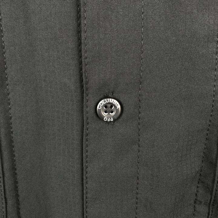 Columbia PFG TAMIAMI OMNI-SHADE Omni-Shade Button-down Short Sleeve Fishing Shirt Men's XL polyester black type Vintage Second Hand
