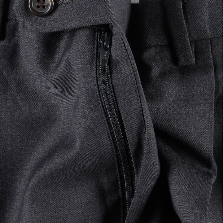 Ralph Lauren RALPH Two-pleat Wool Pants Slacks Men's Size W32 wool Charcoal Vintage Second Hand