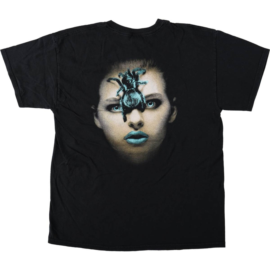 Gildan TARANTULA AZUL Advertising T-Shirt, Men's Size L (approx.) cotton black type Vintage Second Hand