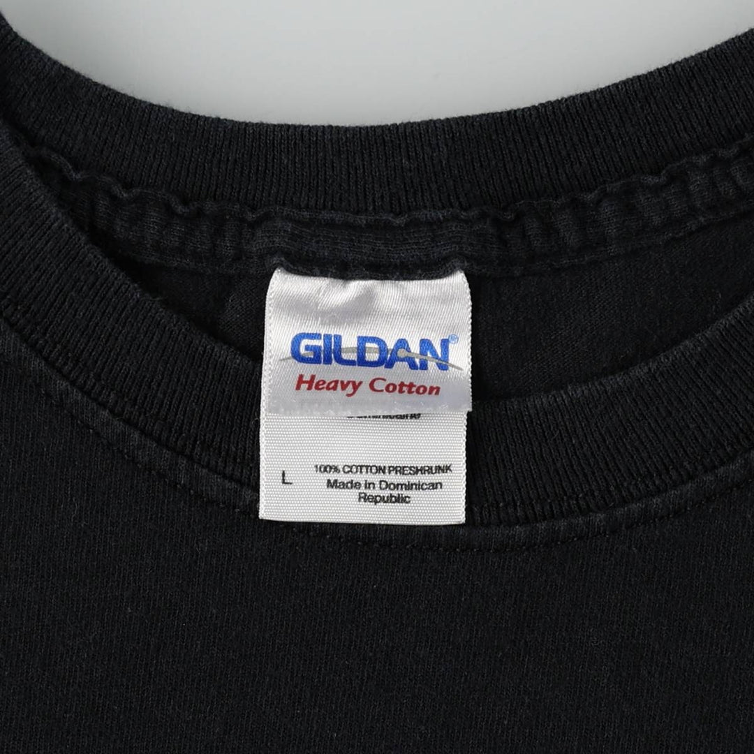 Gildan TARANTULA AZUL Advertising T-Shirt, Men's Size L (approx.) cotton black type Vintage Second Hand