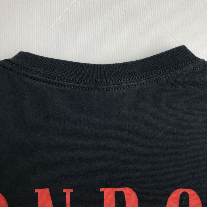 GUNS N' ROSES Guns N' Roses Band T-shirt Band Tee Men's M size cotton black type Vintage Second Hand