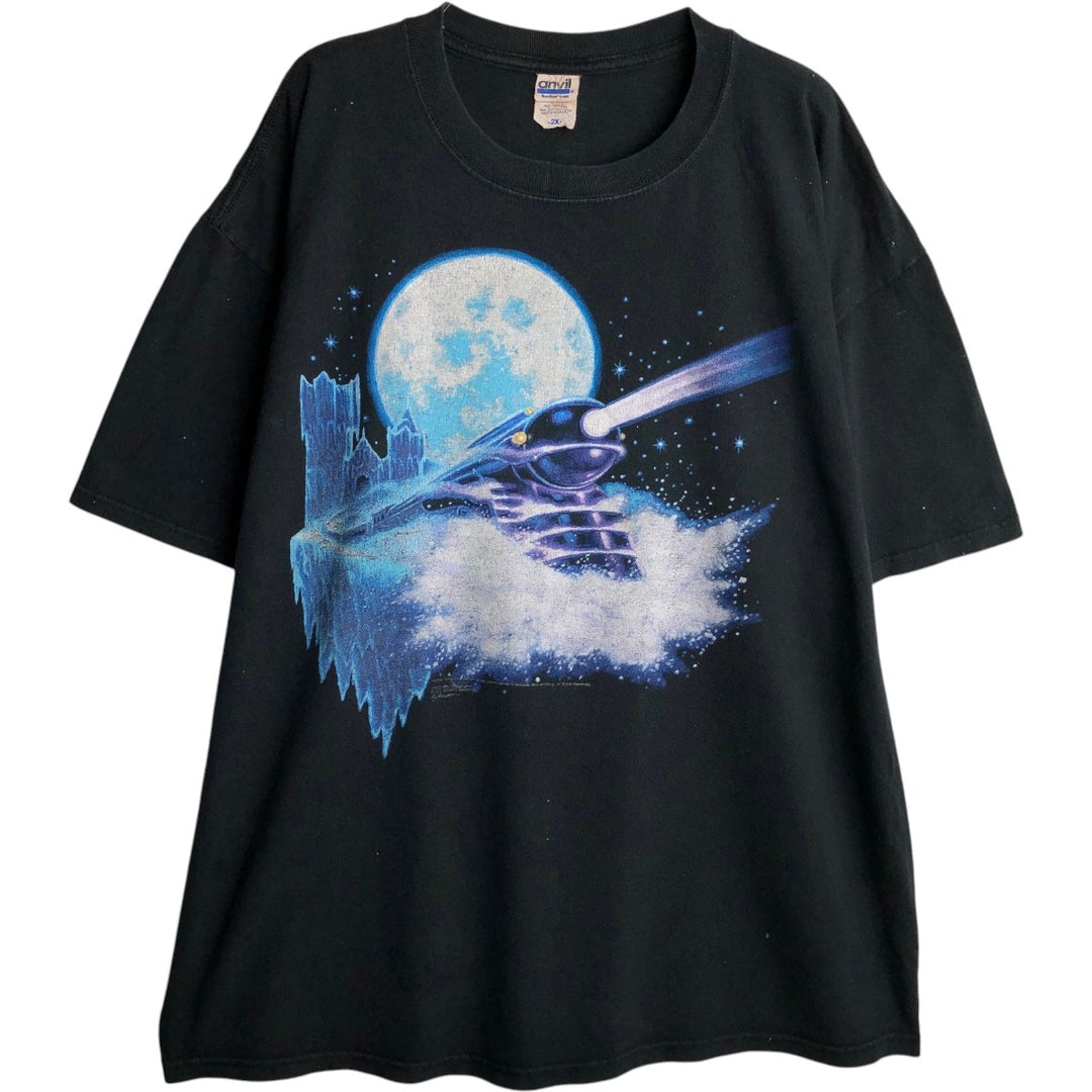 Anvil Trans-Siberian Orchestra Band T-shirt, Men's XXL equivalent. cotton black type Vintage Second Hand