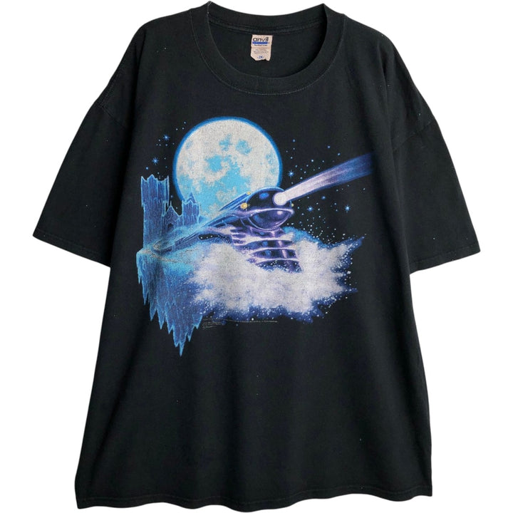 Anvil Trans-Siberian Orchestra Band T-shirt, Men's XXL equivalent. cotton black type Vintage Second Hand