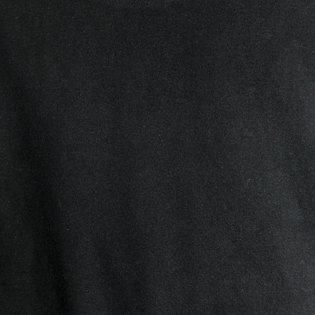Gildan Seventh Day Slumber American flag pattern band t-shirt, men's size M equivalent. cotton black type Vintage Second Hand