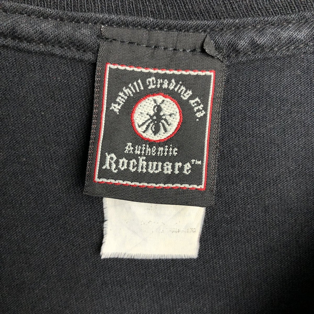 ROCKWARE Dead Kennedys Band T-Shirt, Men's Size L (Equivalent), Crew Neck unclear black type Vintage Second Hand